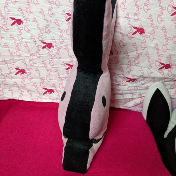 Playboy vintage light pink bunny pillow - Picture 3 of 4